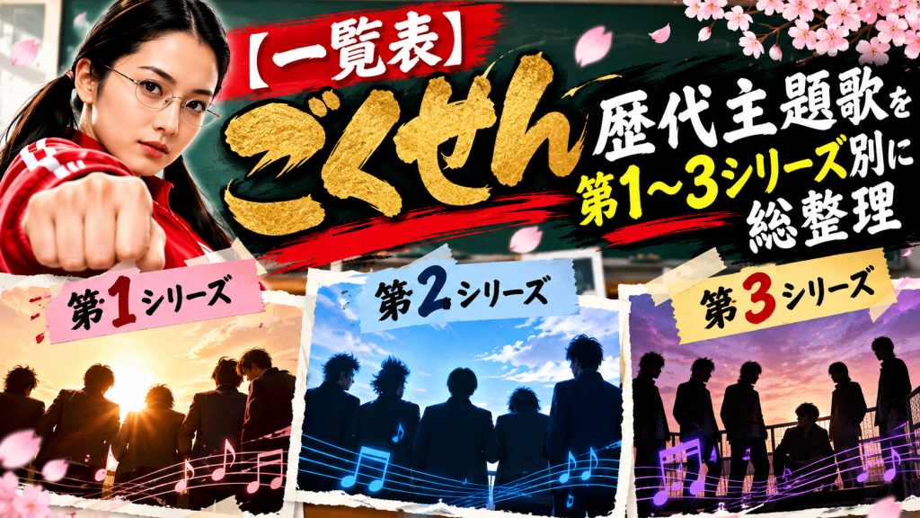 ごくせん 主題歌 歴代